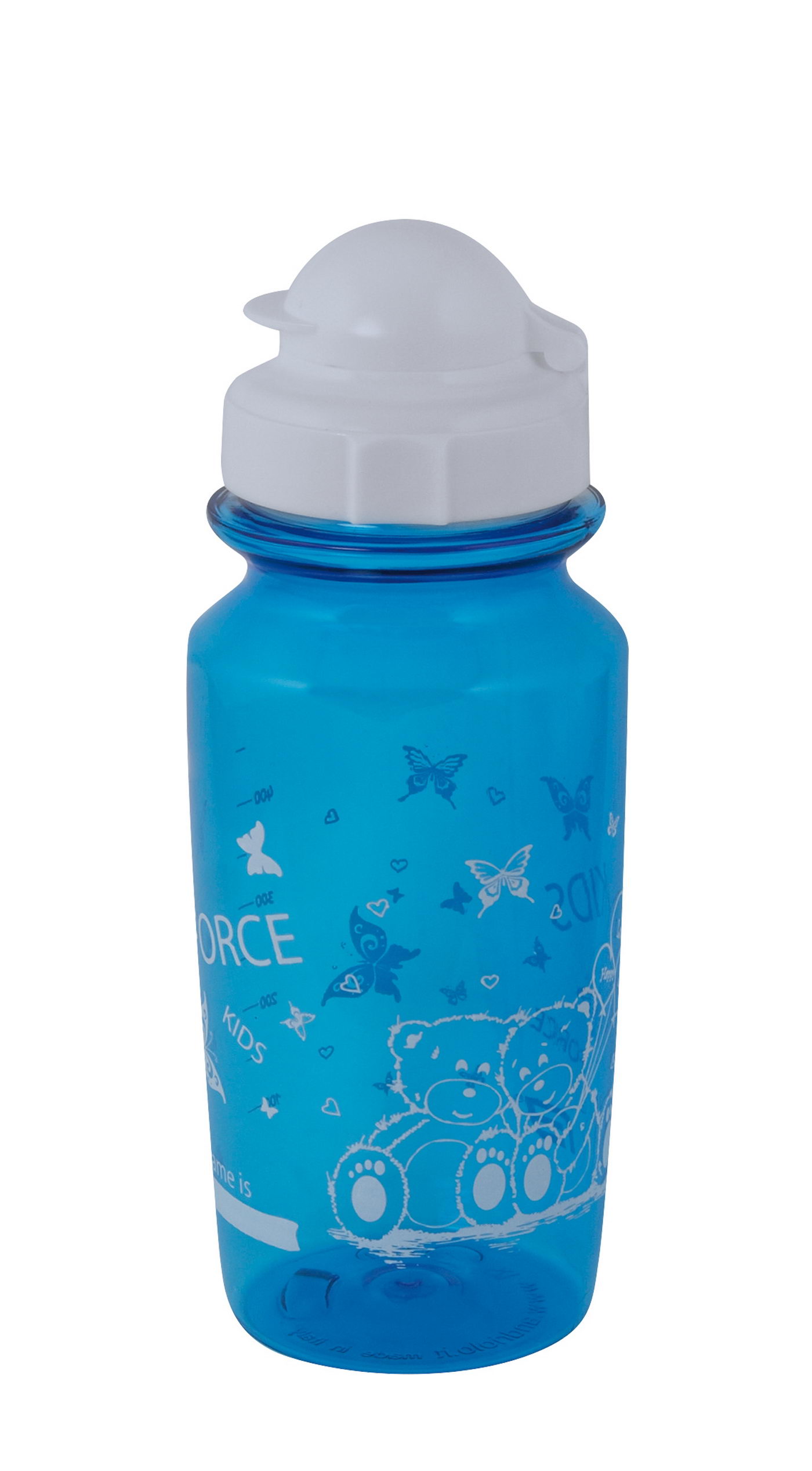 flašica za vodu dječija FORCE BEAR 0,5 l plava